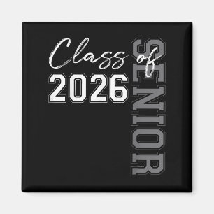 Senior 2026 Graduation My Last First Day Of Cl Of  Magnet