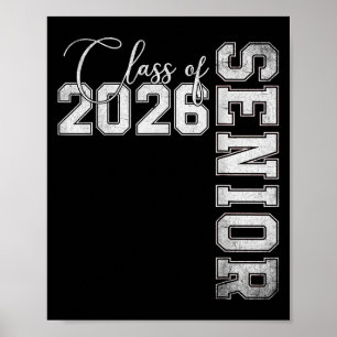 Senior 2026 Graduation My Last First Day Of Cl Of Poster