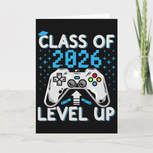 Senior 2026 Graduation Video Game Cl Of 2026 Gamer Card