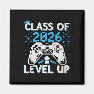 Senior 2026 Graduation Video Game Cl Of 2026 Gamer Magnet