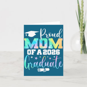 Senior 2026 Proud Mom Class Illustration Card