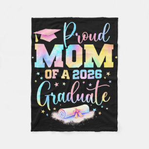 Senior 2026 proud mum of a class of 2026 graduate fleece blanket