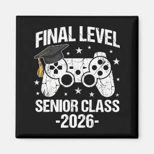 Senior 2026 video game gamer class of 2026 magnet