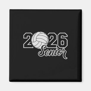 Senior 2026 Volleyball Mum High School Graduation Magnet