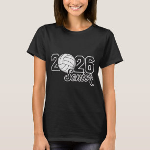 Senior 2026 volleyball mum high school graduation T-Shirt