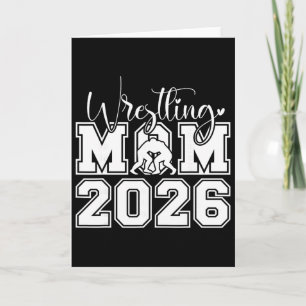 Senior 2026 Wrestling Mum Proud Senior 2026 Mum Gr Card