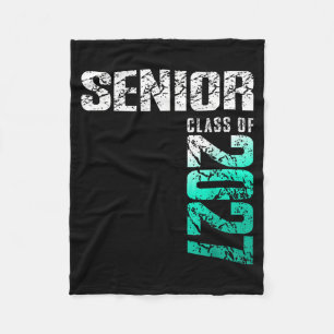 Senior 2027 class of 2027 graduation  fleece blanket