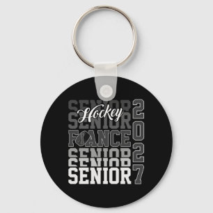 Senior 2027 Hockey Future Husband Proud Family Key Ring