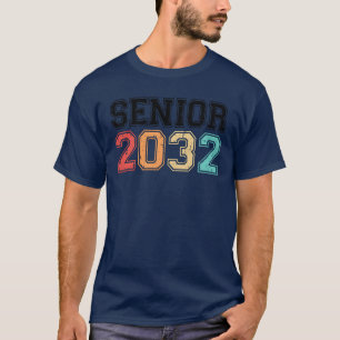 Senior 2032 Retro Vintage gift T-Shirt