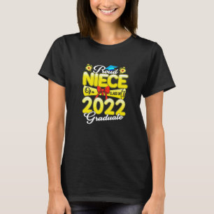 Senior 22 Proud Niece Of A Class Of 2022 Graduate T-Shirt