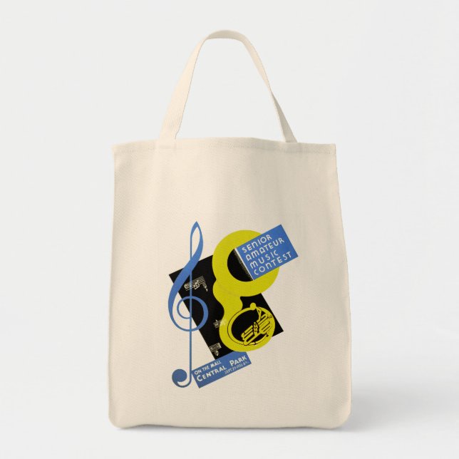 Senior Amateur Music Contest Tote Bag (Front)