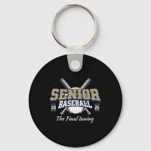 Senior Baseball 2025 The Final Inning Premium Key Ring