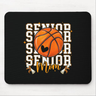 Senior Basketball Mum 2026 Funny Basketball Gradua Mouse Pad