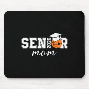Senior Basketball Mum Cl Of 2026 Funny Graduation Mouse Pad