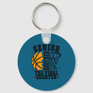 Senior brother basketball the final quarter game key ring