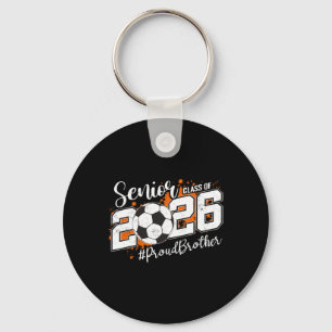 Senior Brother Cl Of 2026 Soccer Ball Graduation Key Ring