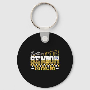 Senior Brother Class 2026 Volleyball Key Ring