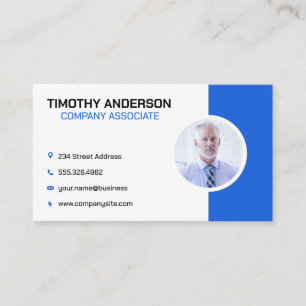 Senior Business Man Company Card