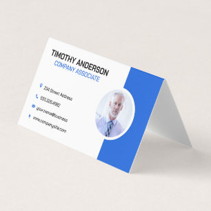 Senior Business Man Company Card