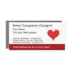 Senior Caregiver Heart Symbol