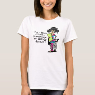 Senior Citizen Discount T-Shirt