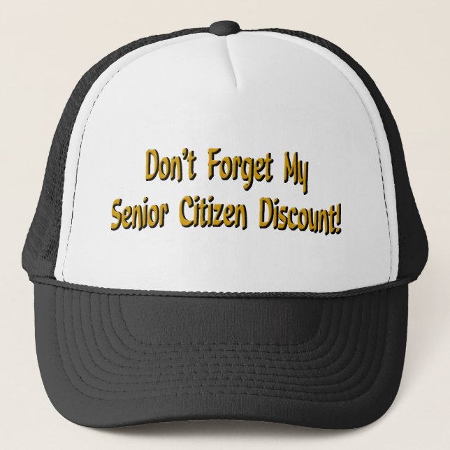 Senior Citizen Hat (Front)