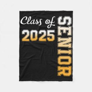 Senior Cl Of 2025 Graduation Gift 2025 Graduate Me Fleece Blanket