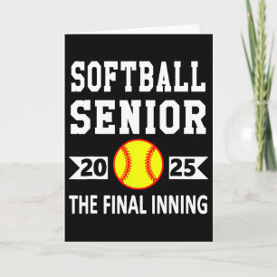 Senior Cl Of 2025 Softll Senior Night Graduation P Card