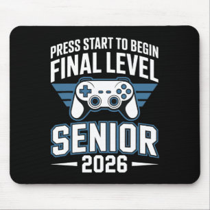Senior Cl Of 2026 Ck To School Gamer Senior 2026 1 Mouse Pad