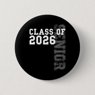 Senior Cl Of 2026 - Graduation Year High School An 6 Cm Round Badge