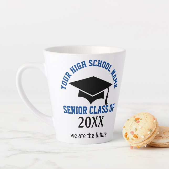 Senior Class 20XX Latte Mug (In Situ)
