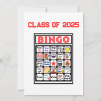 Senior Class Bingo