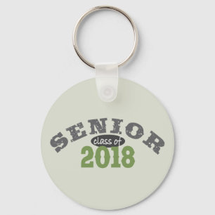 Senior Class of 2018 Green Key Ring