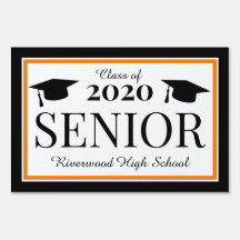 Senior Class of 2020 Graduation Yard