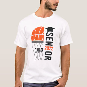 Senior Class Of 2022 Graduation Basketball T-Shirt