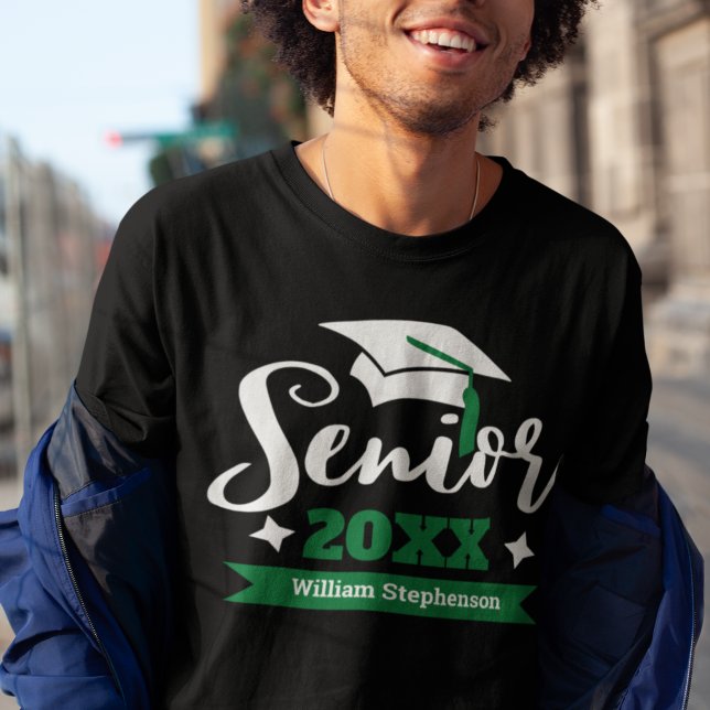 Senior class of 2022 graduation year name T-Shirt (Creator Uploaded)
