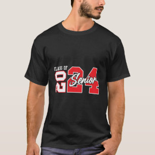 Senior Class Of 2024 Graduation Happy Last Day Of  T-Shirt