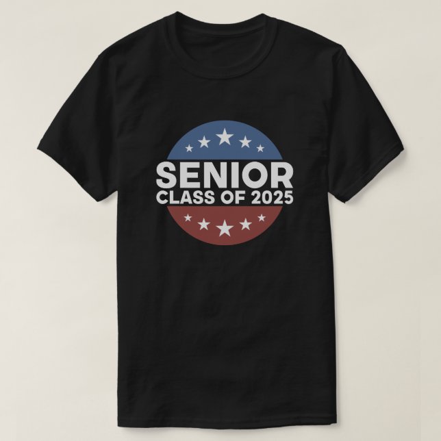 Senior Class Of 2025 Cool T-Shirt (Design Front)