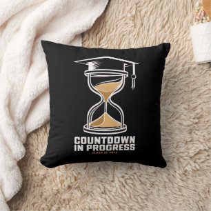 Senior Class Of 2025 Countdown to Graduation Gift Cushion