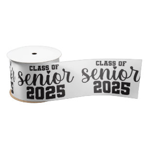 Senior Class of 2025 Satin Ribbon