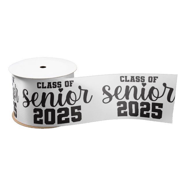 Senior Class of 2025 Satin Ribbon (Spool)