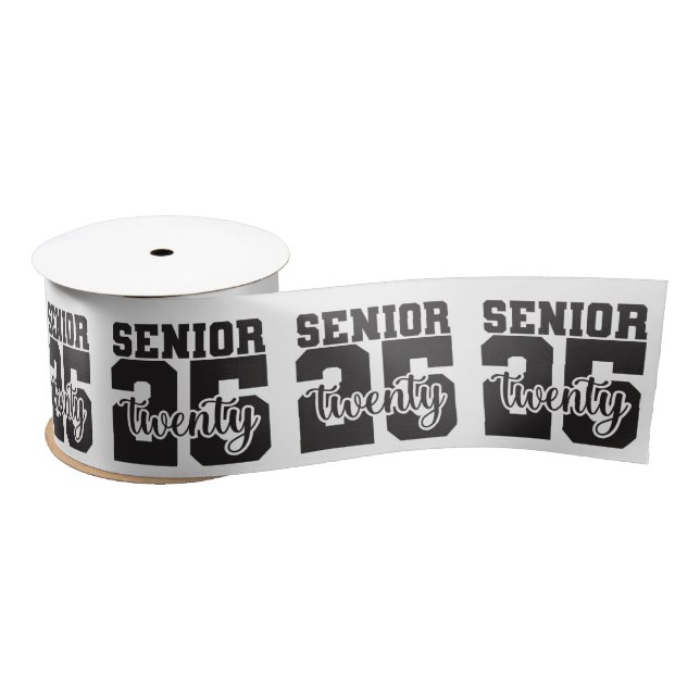 Senior Class of 2025 Satin Ribbon (Spool)