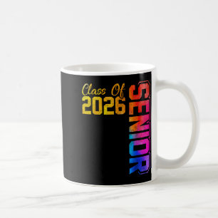 Senior class of 2026 graduate high school coffee mug