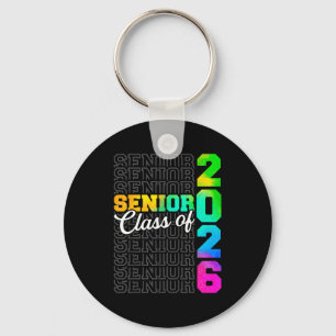 Senior class of 2026 graduate high school key ring