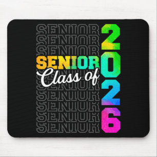 Senior class of 2026 graduate high school mouse pad