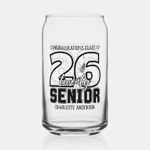 Senior Class of 2026 Graduation Tassel  Can Glass