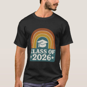 "Senior Class of 2026" Retro Graduation T-Shirt