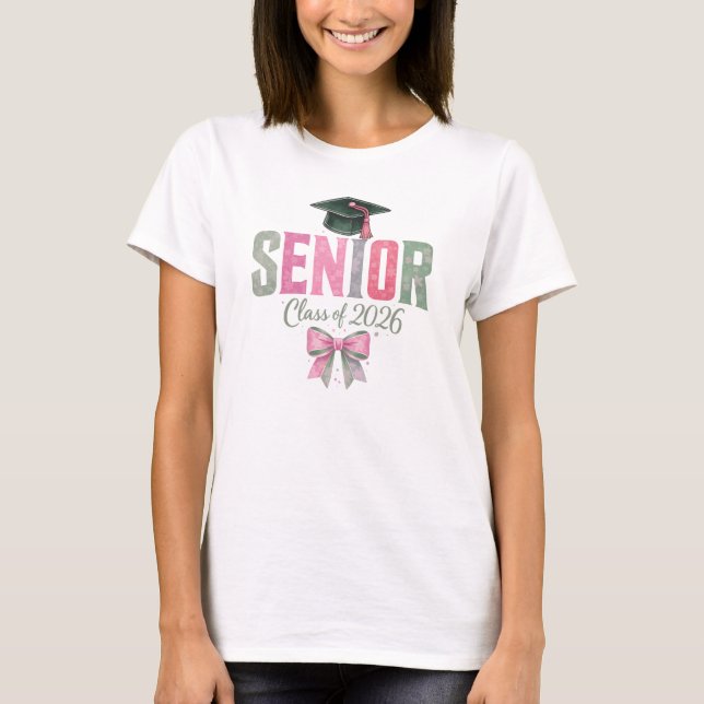 Senior Class Of 2026 T-Shirt (Front)
