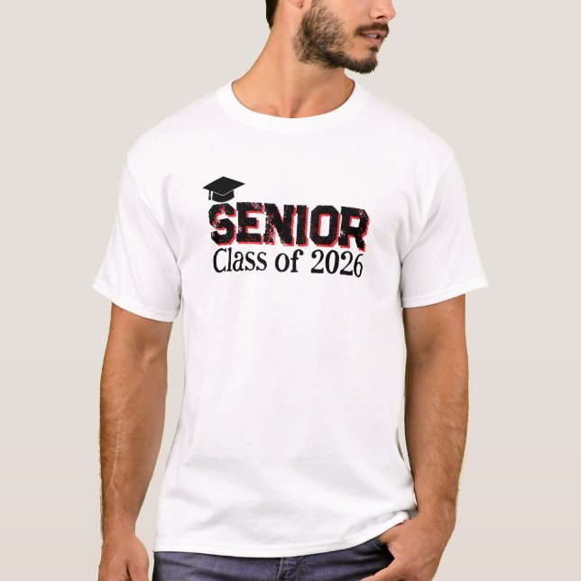 Senior Class Of 2026 T-Shirt (Front)