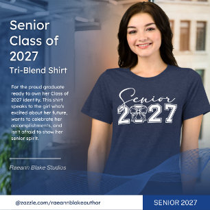 Senior Class of 2027 Women's Tri-Blend Shirt